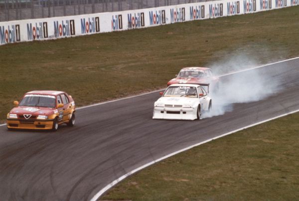 Opel Manta beim Bremsen.....